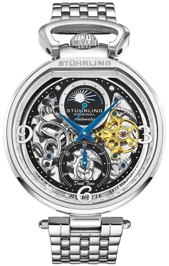 Stührling Original Herreklokke 4032.1 Modena Stål Ø46 mm