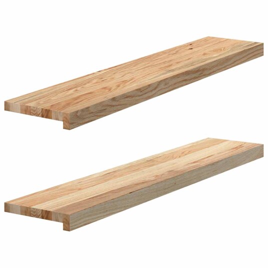 2 Stk Ubehandlet 100x20x2cm Heltre Eik 2 Stk Ubehandlet 100x20x2cm Heltre Eik