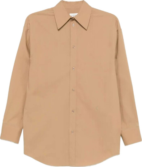 Saint Laurent Dame Bluser & Skjorter Brun M,