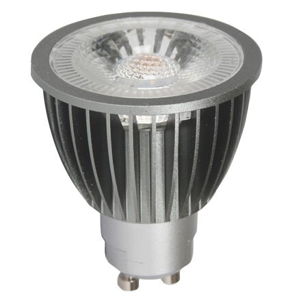 Unilamp Spotlight LED Pære GU10 PrismaCob+ 2700K 6,5W 40° Grå Unilamp Spotlight LED Pære GU10 PrismaCob+ 2700K 6,5W 40° Grå
