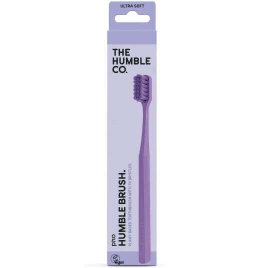 Plantebasert luksustannbørste THE HUMBLE Co. Pro 7K Ultra Soft 1 pcs. LILLA