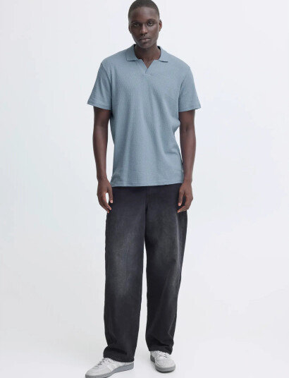Blend Bheskild Polo S/S Blue L Blend Bheskild Polo S/S Blue L