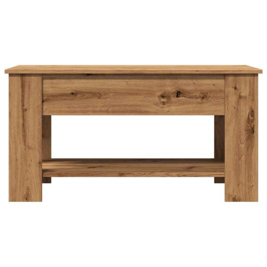 Salongbord artisan eik 101x49x52 cm konstruert tre 8721158442369 Salongbord artisan eik 101x49x52 cm konstruert tre 8721158442369