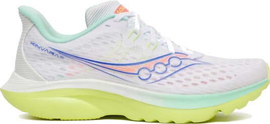 Saucony Women"s Kinvara 16 White/tart 8