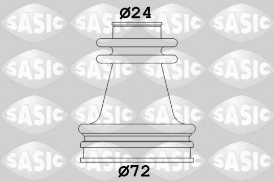 Sasic Mansjett drivaksel SASIC 4003462