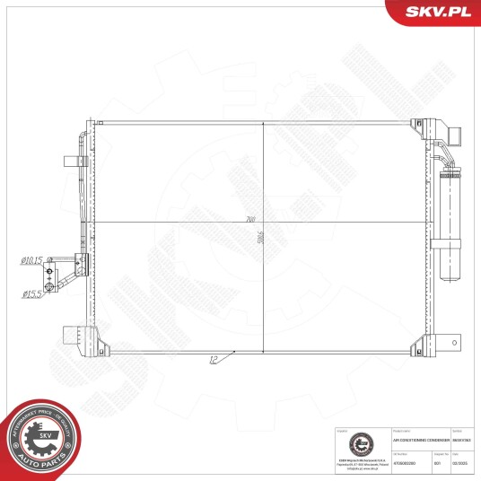 Kondensator ESEN SKV 86SKV363