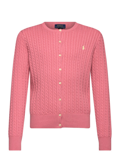 Ralph Lauren Kids Mini Cable Cotton Cardigan Pink 154 158