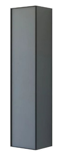 Dansani Inzo Urban Alu ramme Svart Høyskap 1 dør B40xh176x35cm Grå Matt / 40cm Venstre Hengslet Dansani Inzo Urban Alu ramme Svart Høyskap 1 dør B40xh176x35cm Grå Matt / 40cm Venstre Hengslet