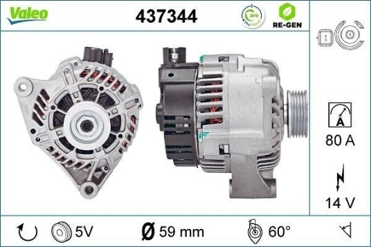 VALEO 437344 Dynamo VALEO 437344 Dynamo