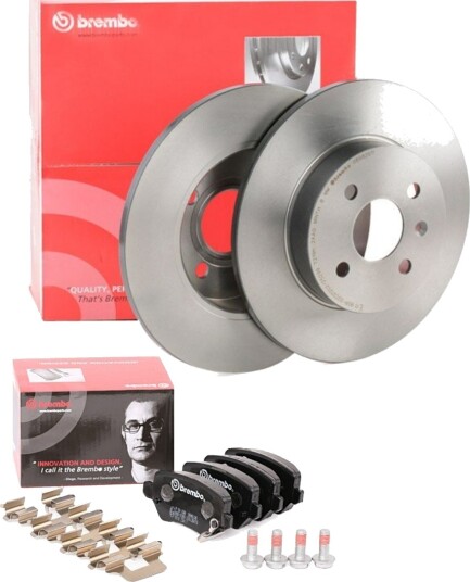 BREMBO BRB3405N0149 Bremseskiver og -klosser BREMBO BRB3405N0149 Bremseskiver og -klosser
