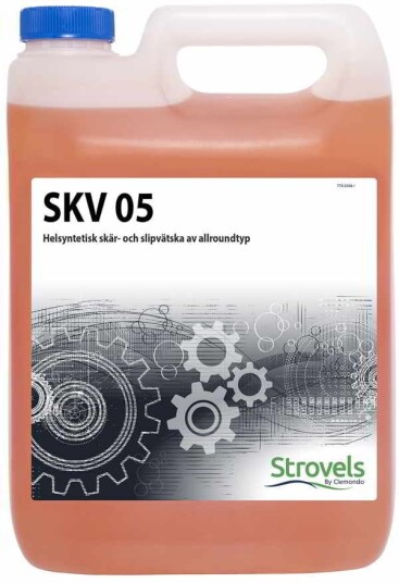 Strovels SKV 05 Skär  & slipvätska Helsyntetisk 5 liter