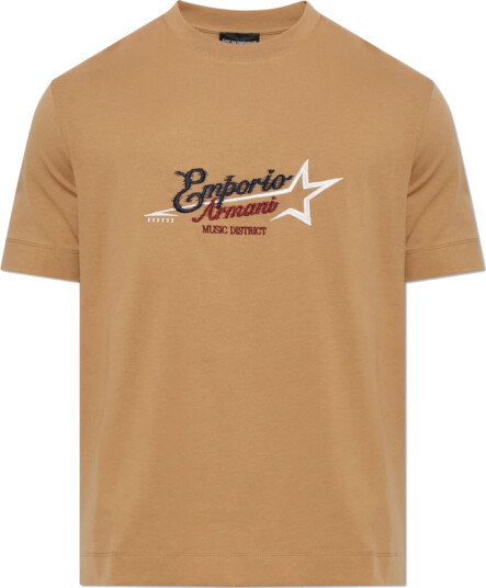 Emporio Armani Herre Topper Beige XL,