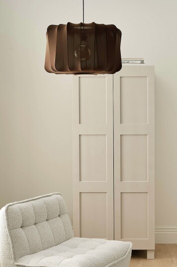 Ellos Home   Taklampe Blush   Brun