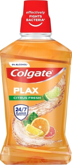 Colgate Plax Munnvann Citrus Fresh 500 ml.