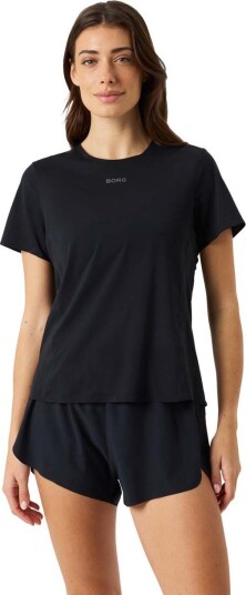 Björn Borg Women"s Borg Performance Feather T Shirt Black Beauty L Björn Borg Women"s Borg Performance Feather T Shirt Black Beauty L