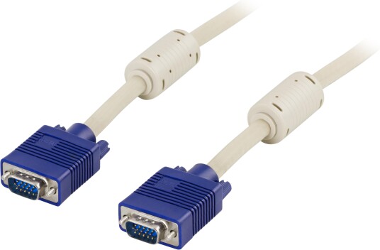 Deltaco VGA Kabel 10m D-Sub Hankjønn Nickel Deltaco VGA Kabel 10m D-Sub Hankjønn Nickel