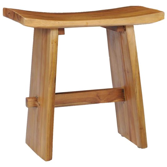 vidaXL Krakk heltre teak