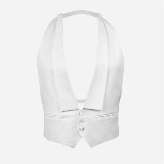 Stenströms Waistcoat White Stenströms Waistcoat White