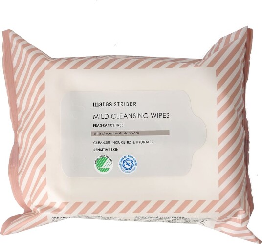 Mild Cleansing Wipes Fragrance Free 25 pcs