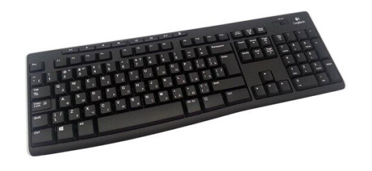 Logitech K270 Wireless Keyboard - US - Tastatur - Amerikansk Engelsk - Svart