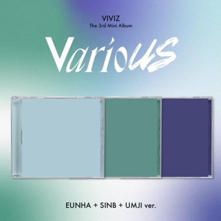 Viviz Various Jewel Case Incl. 16pg Booklet, Photocard, Postcard + Poster CD Viviz Various Jewel Case Incl. 16pg Booklet, Photocard, Postcard + Poster CD