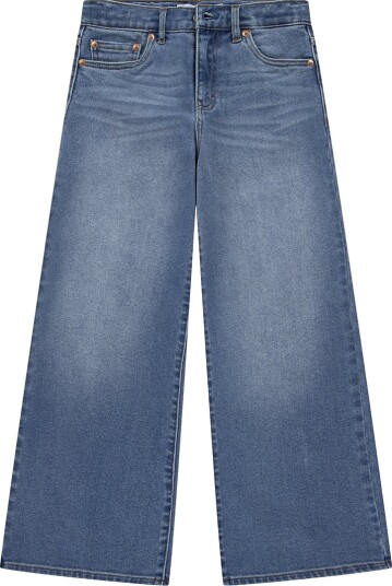 Levis Jeans Høy midje baggy Dance Rundt Levis 6 år 116 Jeans Blå