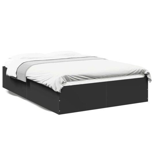  Sengeramme svart 135x190 cm konstruert tre 8721102616747