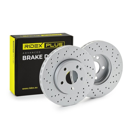 Bremseskive RIDEX PLUS 82B0750P