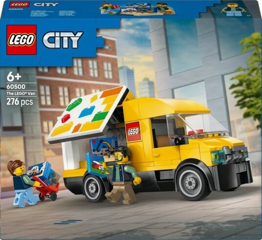 Lego Varevognen 60500 Yellow One Size