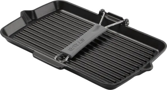 Staub 40509 343 0 Rektangulær Grillpanne Sort Emalje  20 °C 200 °C