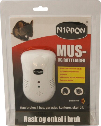 MUS/ROTTEJAGER 50m2 6/24 ELEKTRISK LYDJAGER NIPPON MUS/ROTTEJAGER 50m2 6/24 ELEKTRISK LYDJAGER NIPPON