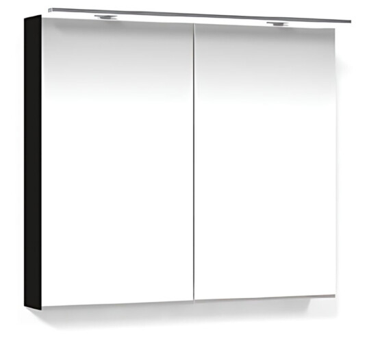 Macro Design Crown Speilskap Rampe-belysning Antrasitt / 80cm