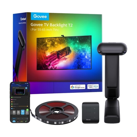 Govee Envisual TV Backlight T2 Dual Camera (55"- 65") Govee Envisual TV Backlight T2 Dual Camera (55"- 65")