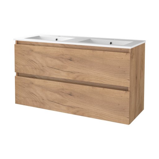 Sanibell Basicline møbelpakke, 120x46 cm, whisky eik Sanibell Basicline møbelpakke, 120x46 cm, whisky eik