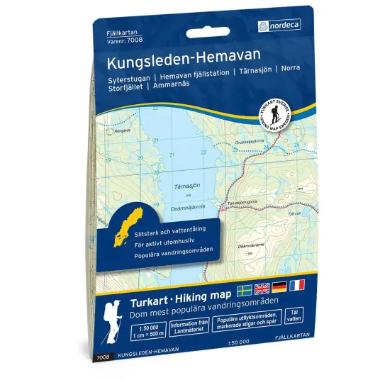 Kungsleden-Hemavan 1:50 000 Kungsleden-Hemavan 1:50 000