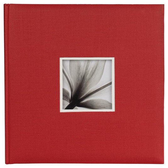 DÃRR UniTex Fotoalbum Bok (34x34cm) RÃ¸d