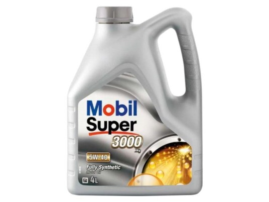 Mobil Super 3000 5W40 Fuld Syntetisk Olie 4L Mobil Super 3000 5W40 Fuld Syntetisk Olie 4L