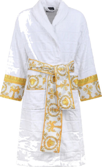Versace unisex Natt og Loungeklær Hvit L, Versace unisex Natt og Loungeklær Hvit L,