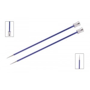 KnitPro Zing Strikkepinner / Genserpinner Aluminium 40cm 4,50mm / 15.7