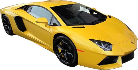 Pocher Lamborghini Aventador - 1:8 - Yellow