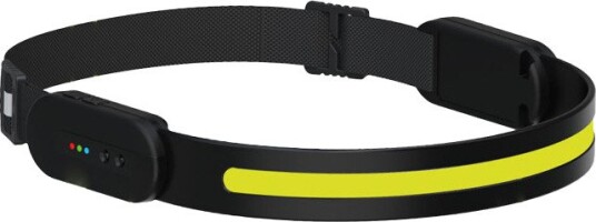 BATO Super Strip Hodelykt Med Sensor, Bluetooth For Telefon Og Musik. 120-350 Lumen. Oppladbar BATO Super Strip Hodelykt Med Sensor, Bluetooth For Telefon Og Musik. 120-350 Lumen. Oppladbar