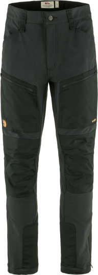 Fjellreven Men's Keb Agile Winter Trousers Black Black 56 Short