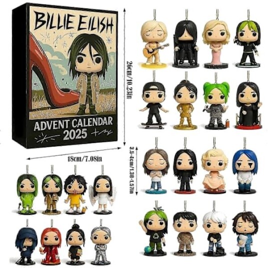 Billie Eilish julekalender blindboks gave — Premium gave
