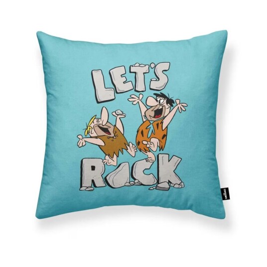 Putetrekk The Flintstones Let's Rock A Flerfarget 45 x 45 cm