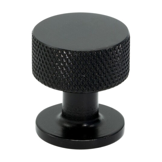 BESLAG DESIGN CREST 26 MM KNOTT MATT SVART 309130-11