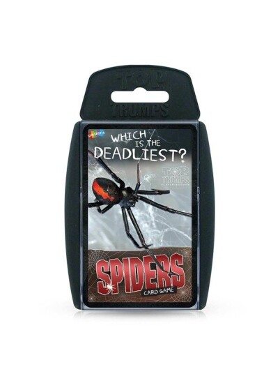 Winning Moves Spiders Top Trumps Card Game ENGLISH