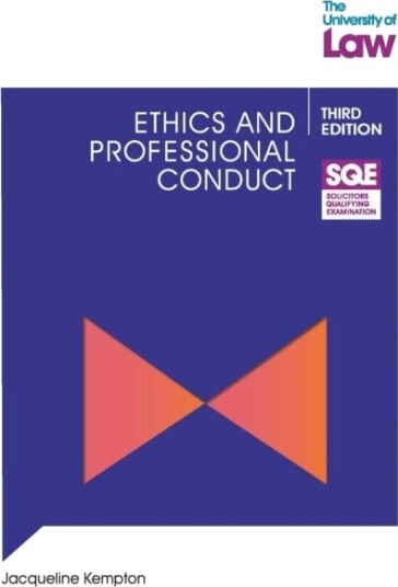 Sqe - Ethics And Professional Conduct 3e Av Jacqueline Kempton