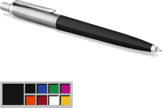 Parker Pen Jotter Original Sort og stål med blått blekk
