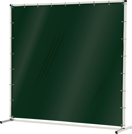 Industridraperier Björndraperiet 104104 Sveiseskjerm 1,5 x 1,9 m, transparent Grønn, Sveising