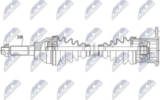 Nty Drivaksel NTY NPW SU 048